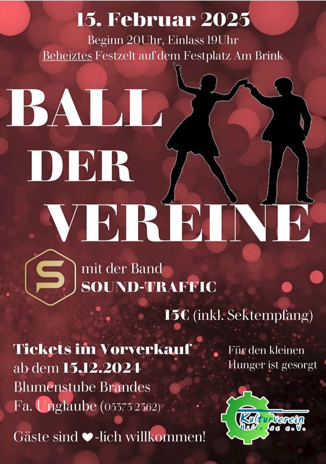 Ball der Vereine am 15.02.2025 auf dem Brink